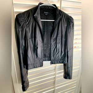 Bebe leather jacket